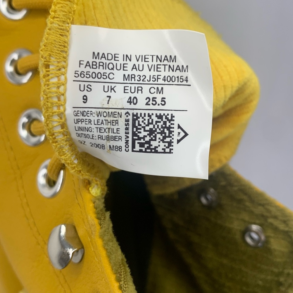 Gore-tex x Converse Chuck Taylor All Star Lugged High Gold diamond - Picture 8 of 8